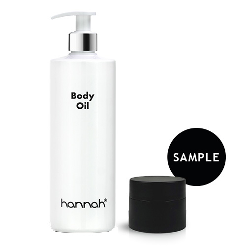 hannah Body Oil Sample